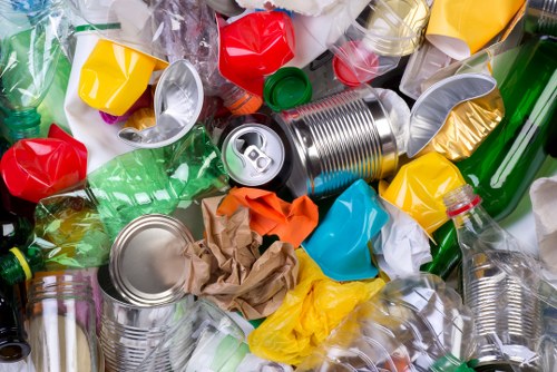 Willesden recycling center with sorting facilities