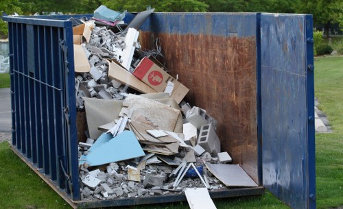 Various sizes of skips available for hire in Willesden