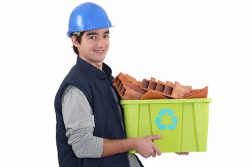 Scheduling garden waste removal service in Willesden